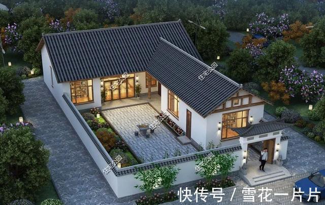 实用|2021年农村建房子，推荐这15套中式小院，造价便宜还实用