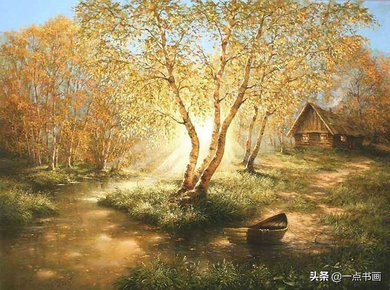 美术学院#阿巴库莫夫：被誉为俄罗斯的金笔，其画笔下都是净化的世界