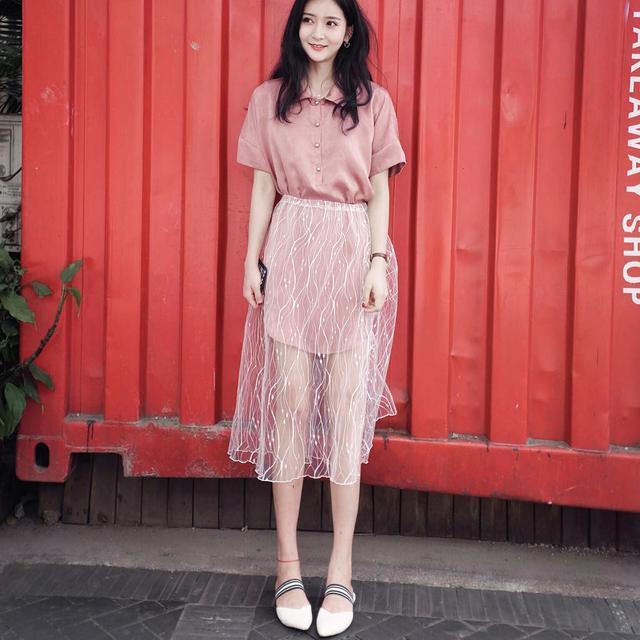 雪纺 适合三四十岁女人穿的雪纺衫,精致甜美,好看又遮肉