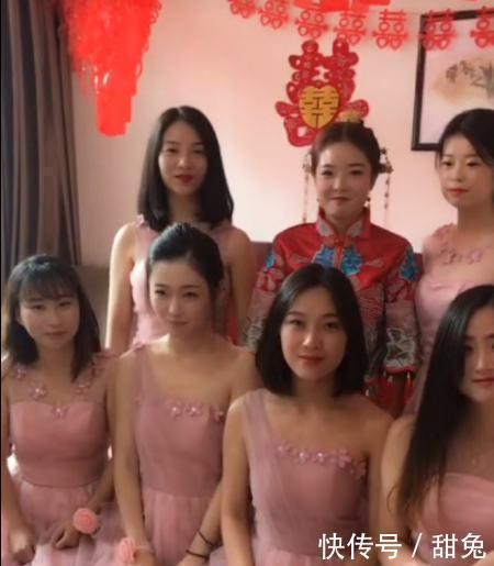 漂亮|新娘结婚请来6个闺蜜当伴娘风头全被抢,记住,伴娘一定不能漂亮