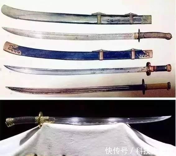 中国历史上各个时期刀的种类分解,干货来袭!