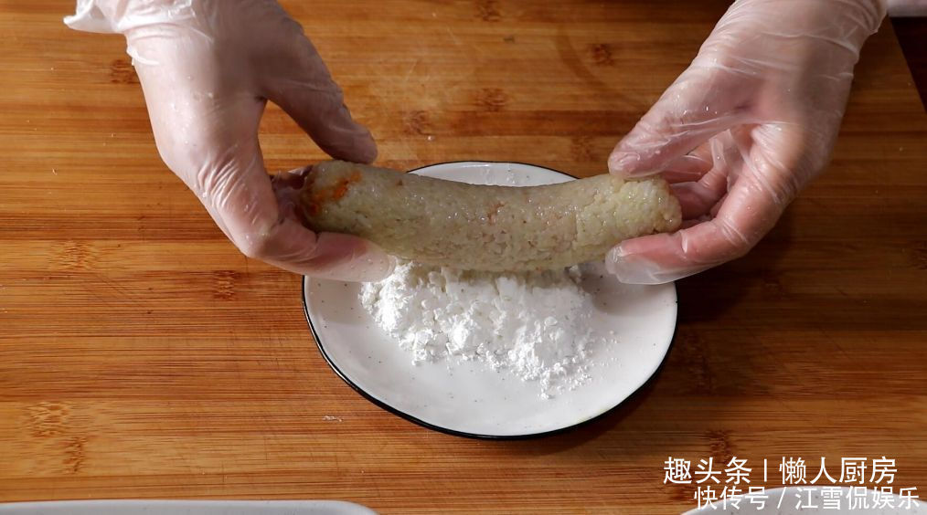  外酥|白粽子别只知道蘸白糖吃，试试新吃法，外酥里糯，越吃越香