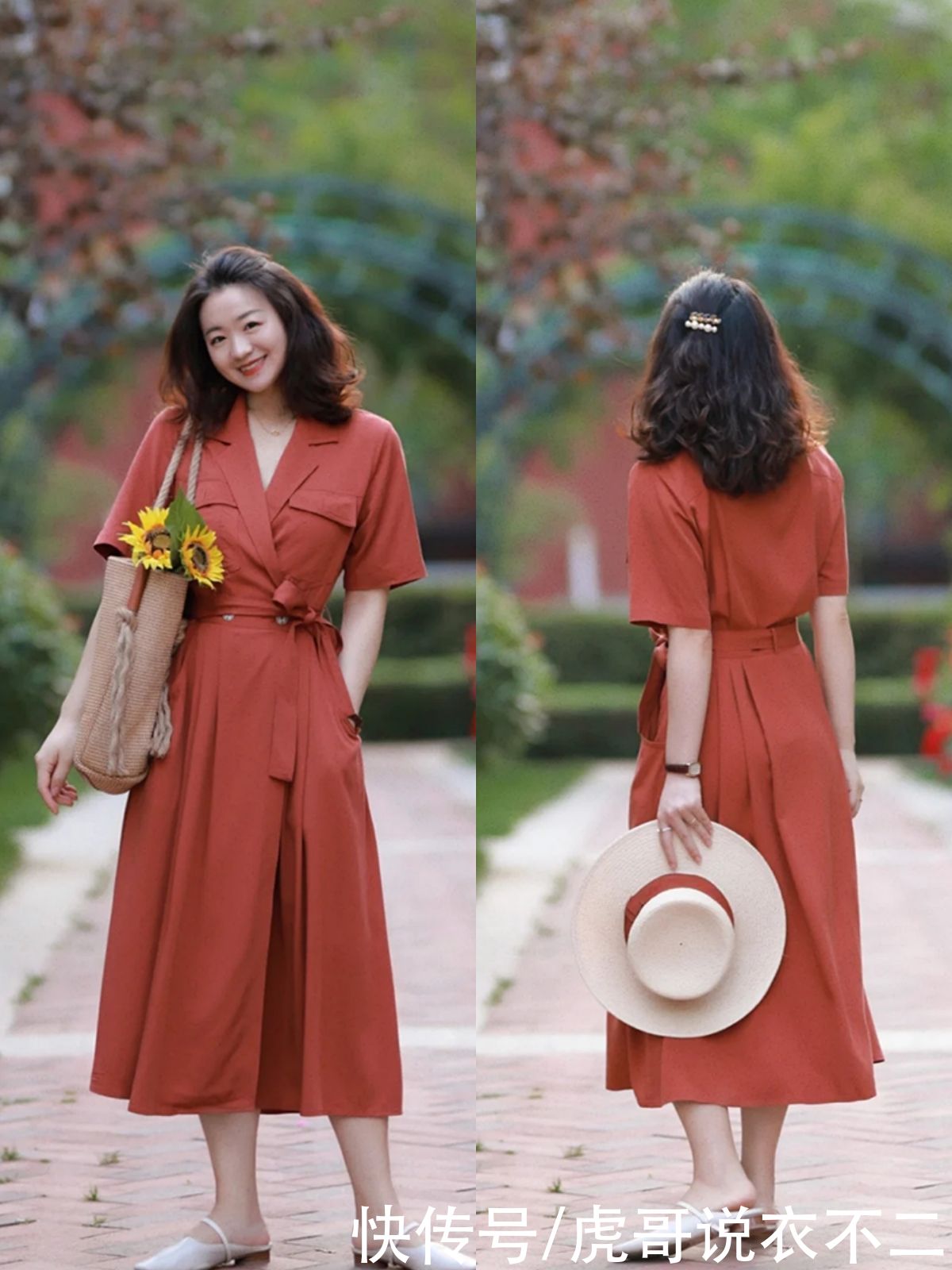 微胖|真正会穿的微胖中年女人，穿裙装很少搭小白鞋，夏季这么穿更优雅