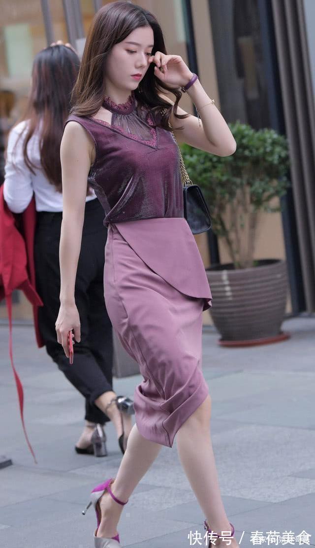 高领衫|连衣裙能遮挡赘肉,彰显身材先天,带来洋气年轻气息