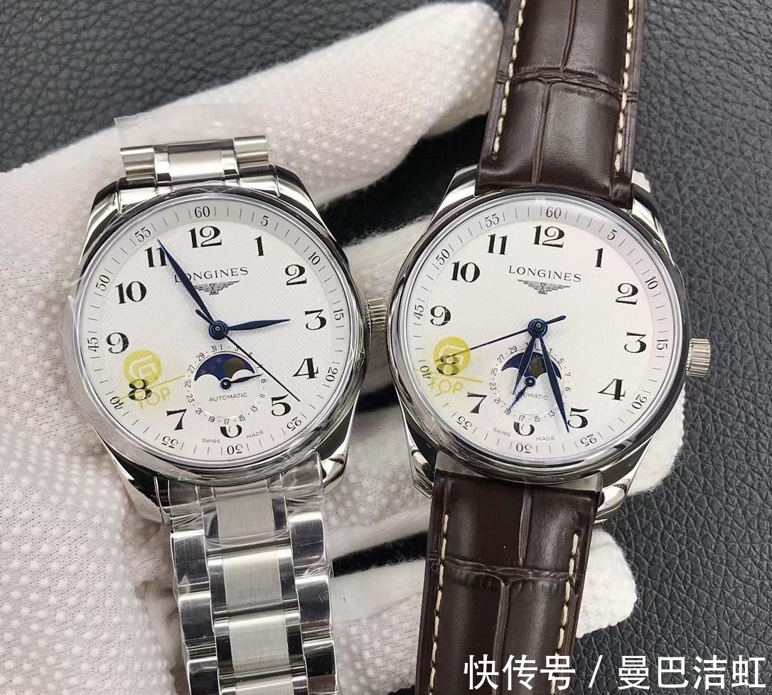 机芯|GF厂浪琴名匠月相款复刻表做工质量怎么样!