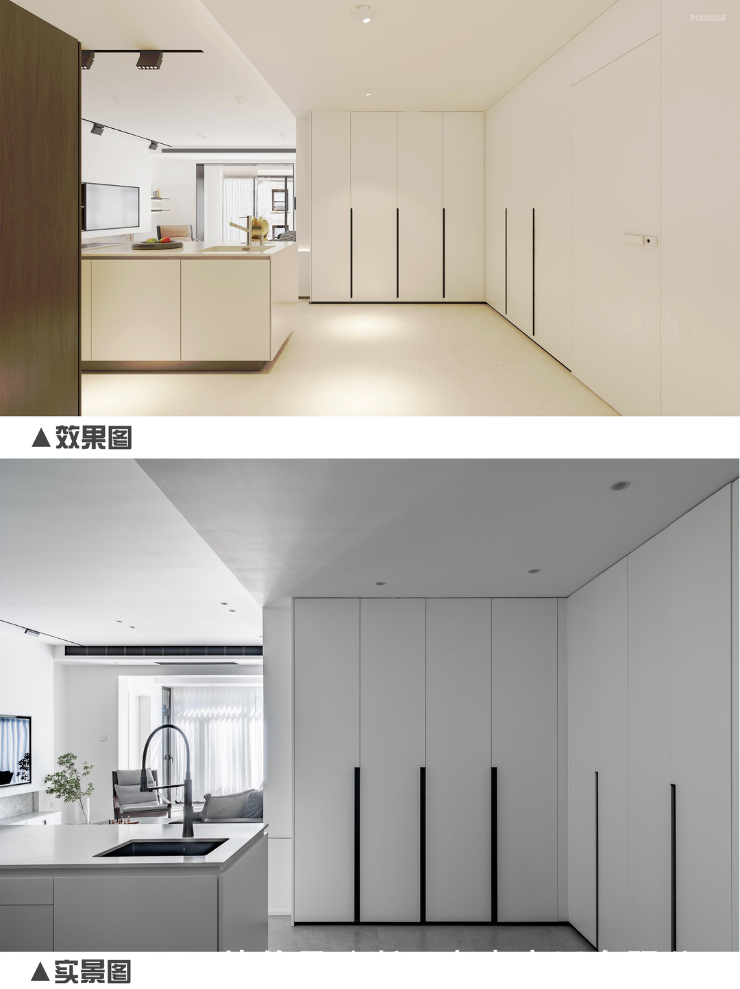 旷而不乏,无极之境为至美!|124平现代简约三室老房改造| 门厅