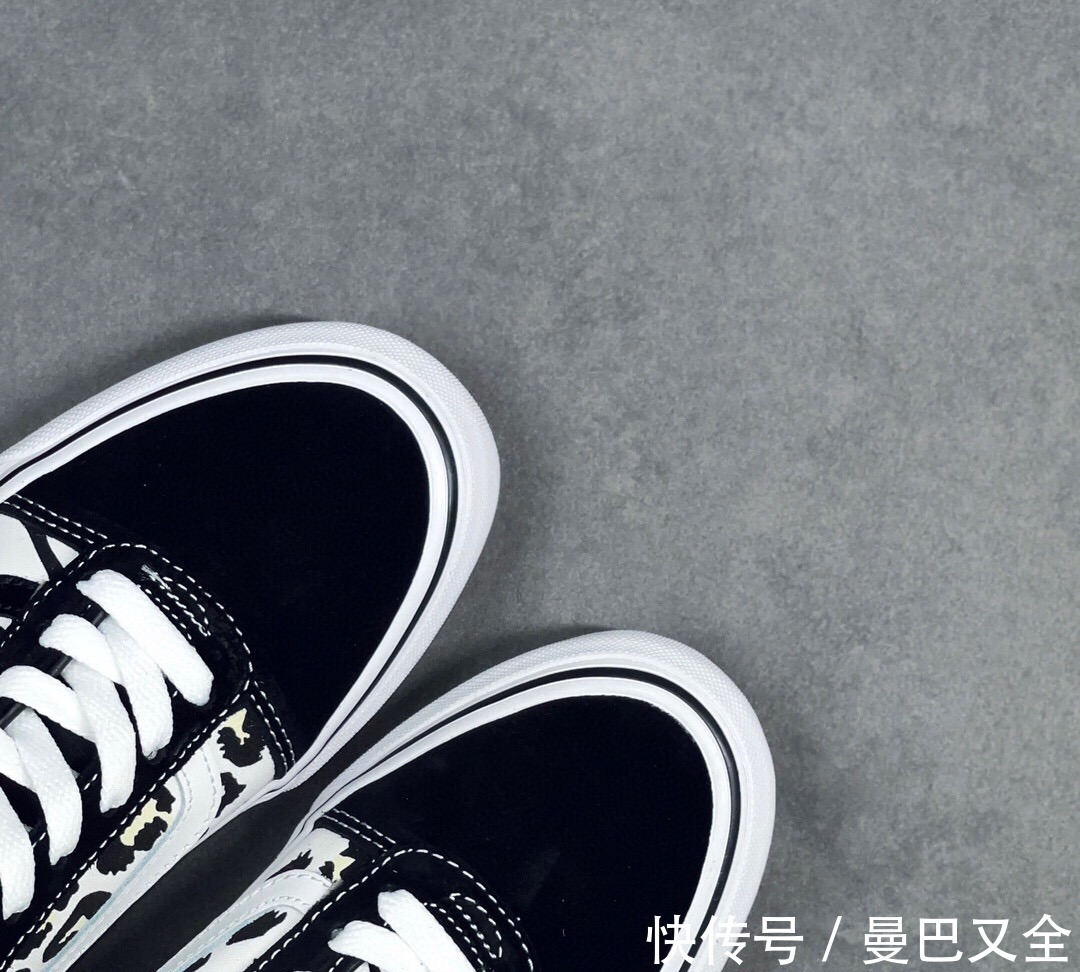 斑马纹|Vans Old Skool 黑色豹纹斑马纹印花拼接