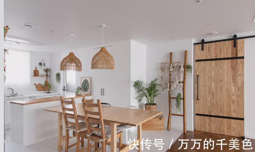 矮墙|典型的韩国年轻人的“网红婚房”设计,126㎡不是豪装,胜在耐看