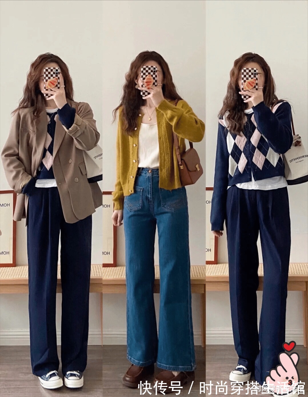 小西装|被这个韩国小姐姐圈粉了,不装嫩也不老气,秋天就这么穿