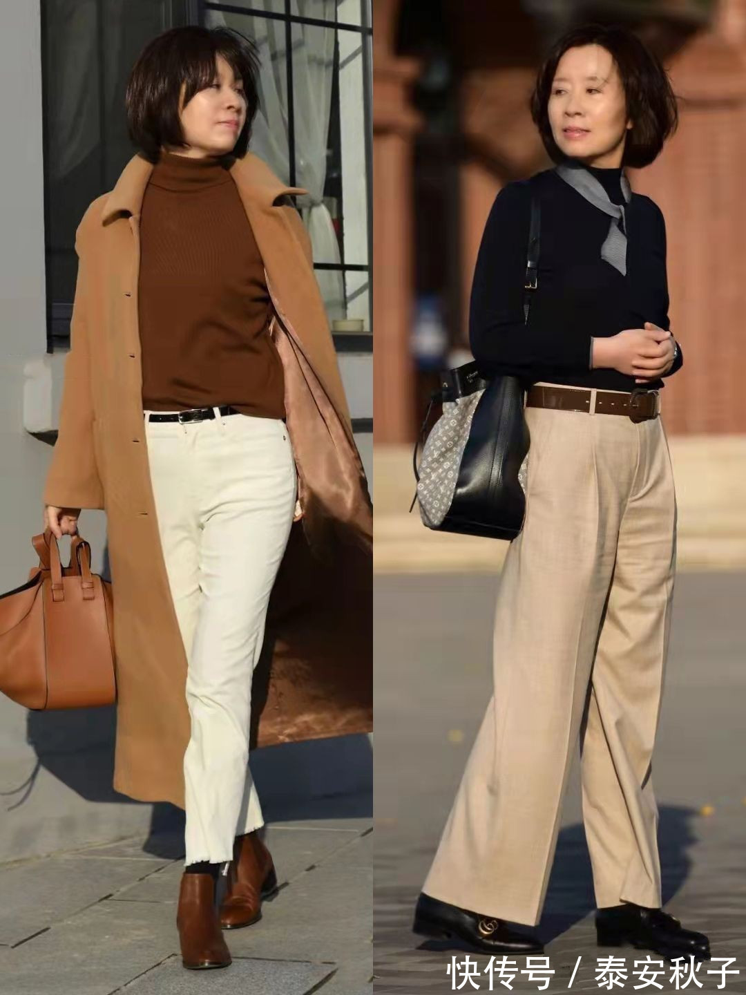 短靴 谁说“奶奶辈”就不能美了?看50岁的她:过年穿搭又美又嫩,好优雅!