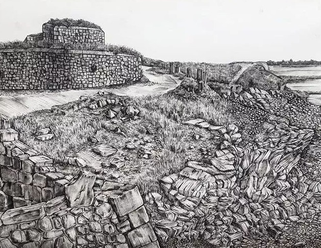 olivia@全球最“抠”美女画家,用一支2元针管笔惊艳世界