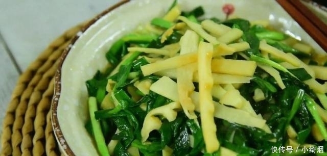 这菜到夏天不好吃,但它刮油最厉害,吃一口相当于吃10个苹果