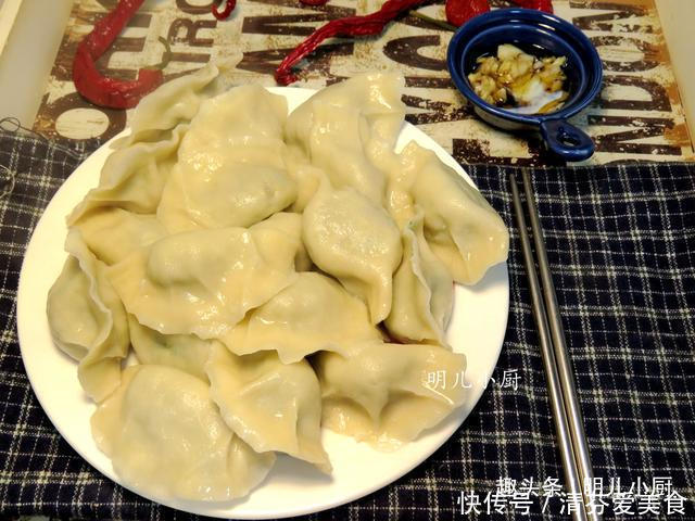 正当|这馅的饺子九成人没吃过,高蛋白低脂肪正当季,味道很香孩子爱吃