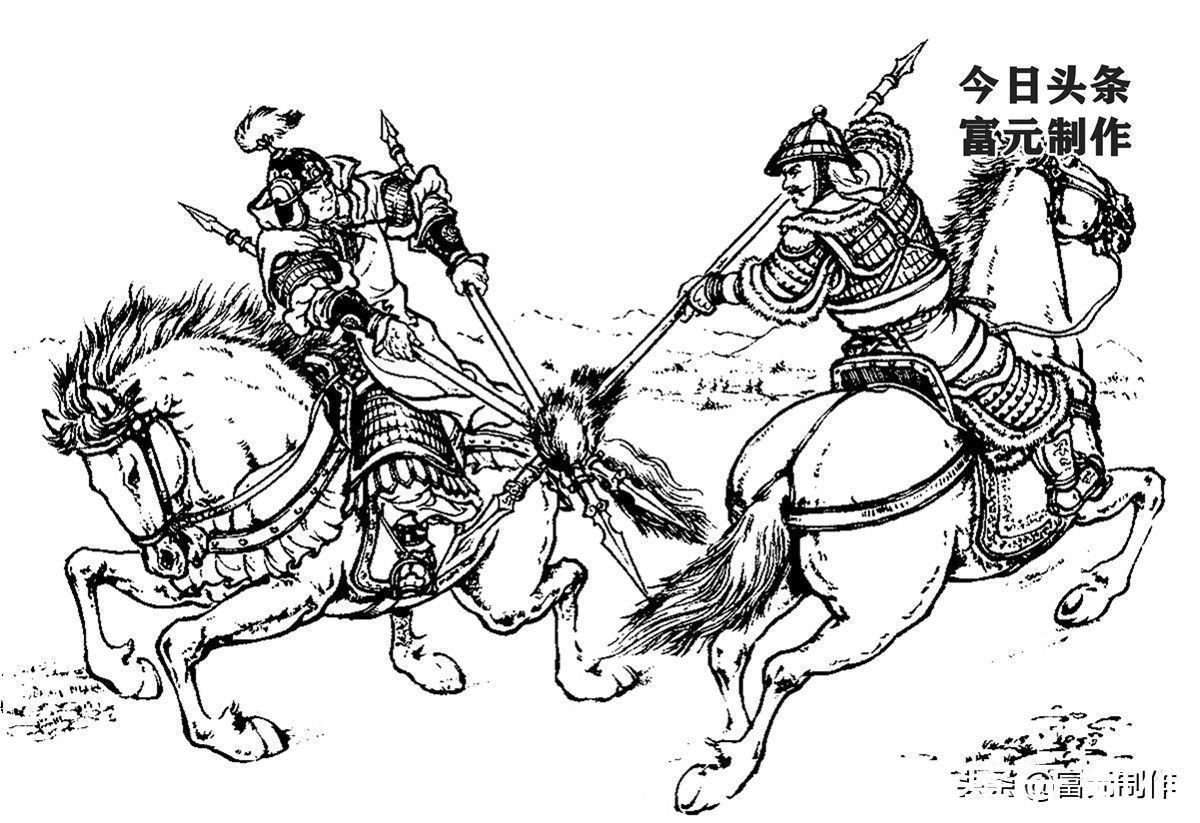 枪法@大战王文德勇挑耶律国珍的五虎将董平,拜师学习定彦平枪法