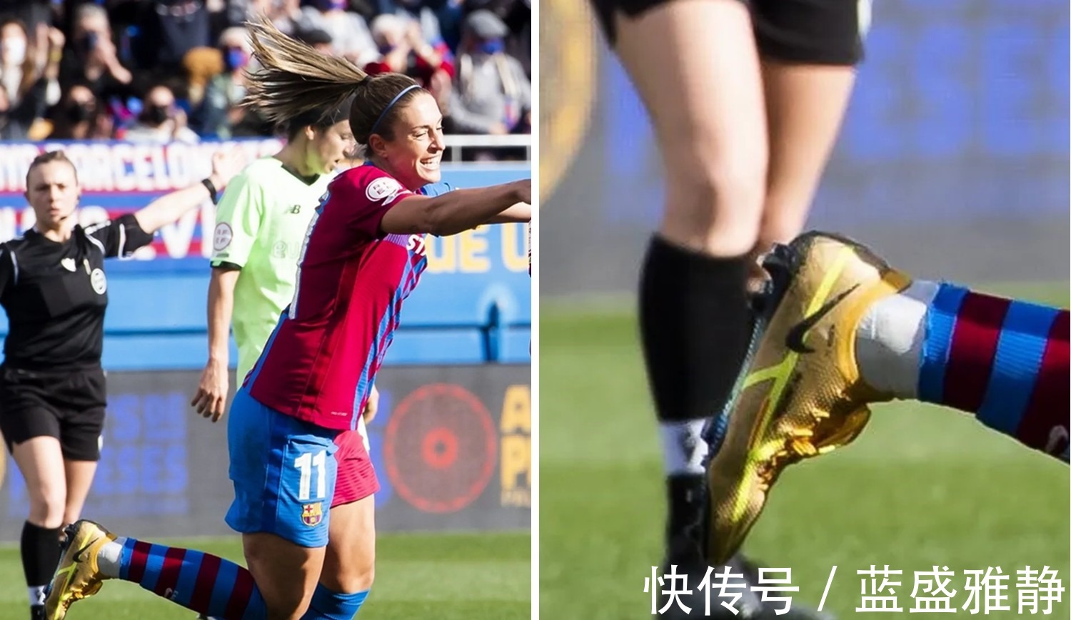 女足|女足金球奖得主上脚定制Nike Phantom GT 2足球鞋!