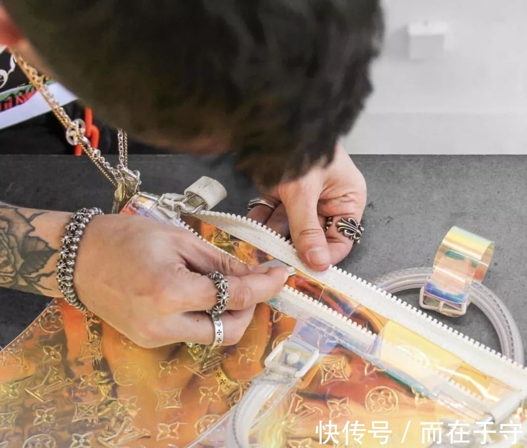 潮流 潮流大神最爱干的事就是把LV、Gucci和爱马仕剪碎做成“假货”?