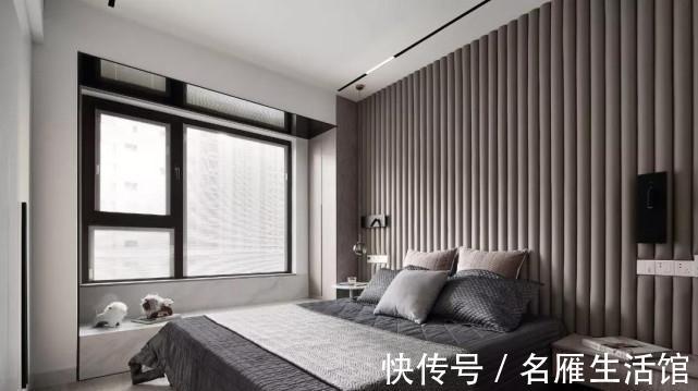 美家|122平现代风设计适当留白,一个大气质感、时尚高级的现代美家