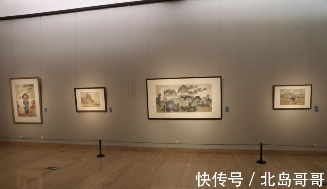 绘画@“中国美术馆‘典藏活化’系列展：只信仙都有此奇——陈树人绘画作品展”在中国美术馆