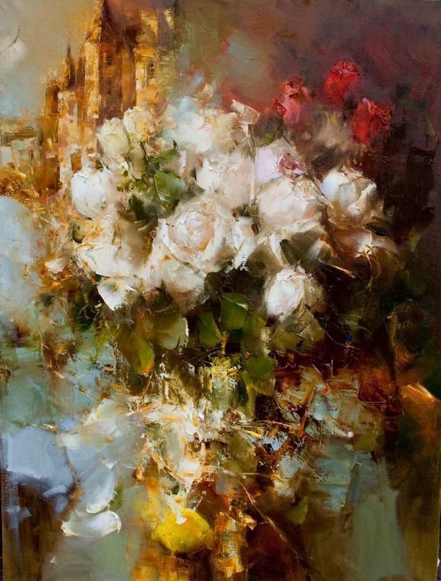 艺术学院!奔放的心:俄罗斯女画家安捷利卡超凡脱俗、别具一格的油画作品