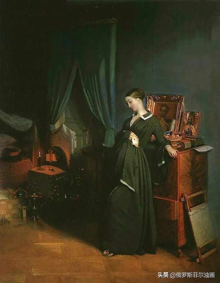 贵族的早餐$19世纪俄罗斯批判现实主义画家费多托夫,他的油画作品令人深思