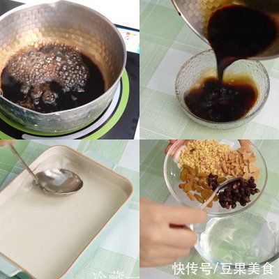 葡萄干|超简单的消暑红糖冰粉，夏日清凉小甜点
