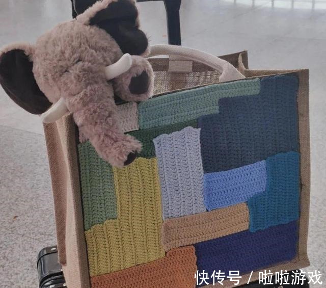 蕾丝 最近风超大的MUJI麻袋DIY,带着孩子一起做!