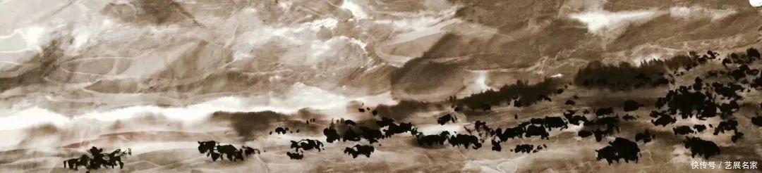 欣赏|【艺展中国】吴·斯日古楞绘画作品欣赏