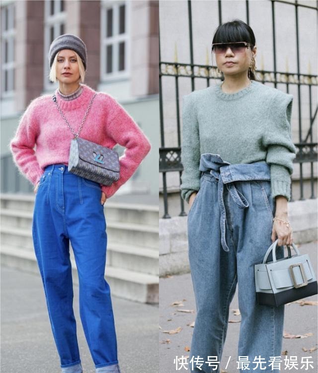 毛衣 毛衣百搭也不能随便穿，穿对了才是真时髦，几种穿搭法则快来看看！