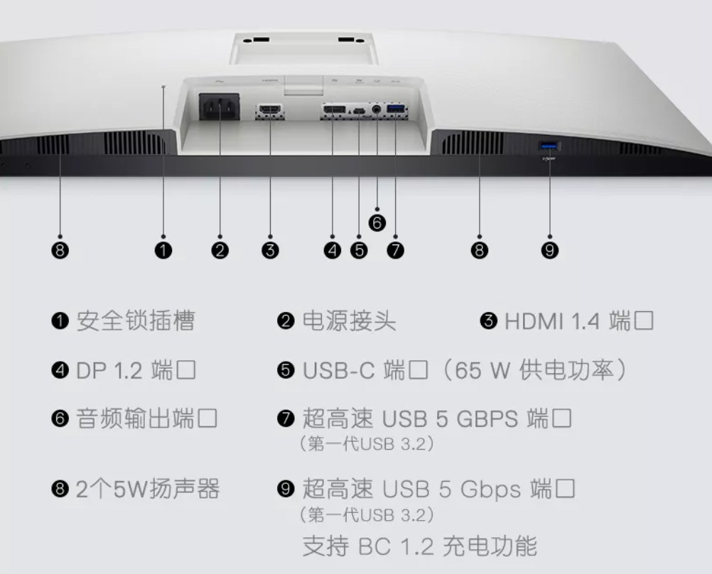 显示器|戴尔27英寸显示器S2722DZ发布：65W反向充电+弹出式红外摄像头