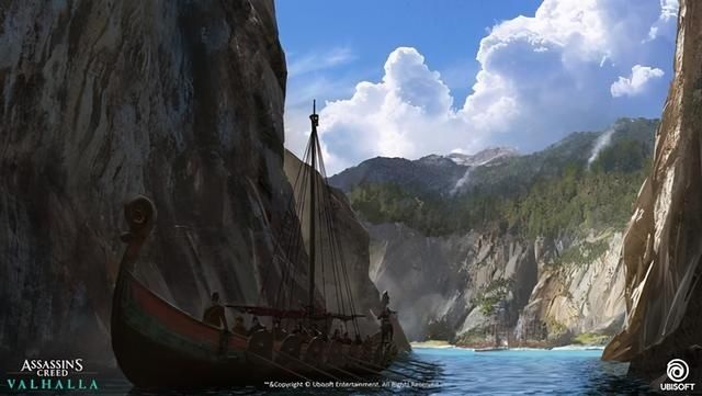 原画|《AC：英灵殿》海量概念原画、设计稿 一览中世纪美景