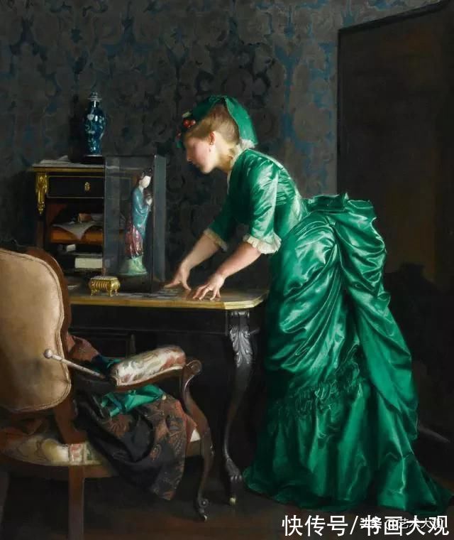 帕克斯顿|当代实力肖像画家帕克斯顿人物油画欣赏