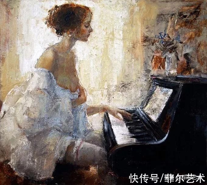 雷兹尼琴科！乌克兰著名画家谢里·雷兹尼琴科人物油画作品欣赏