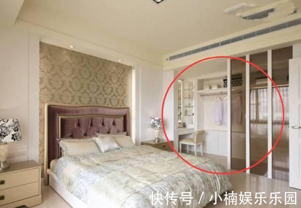帘子|越来越多人卧室不装衣柜了，现在有钱人都这样装，太实用了
