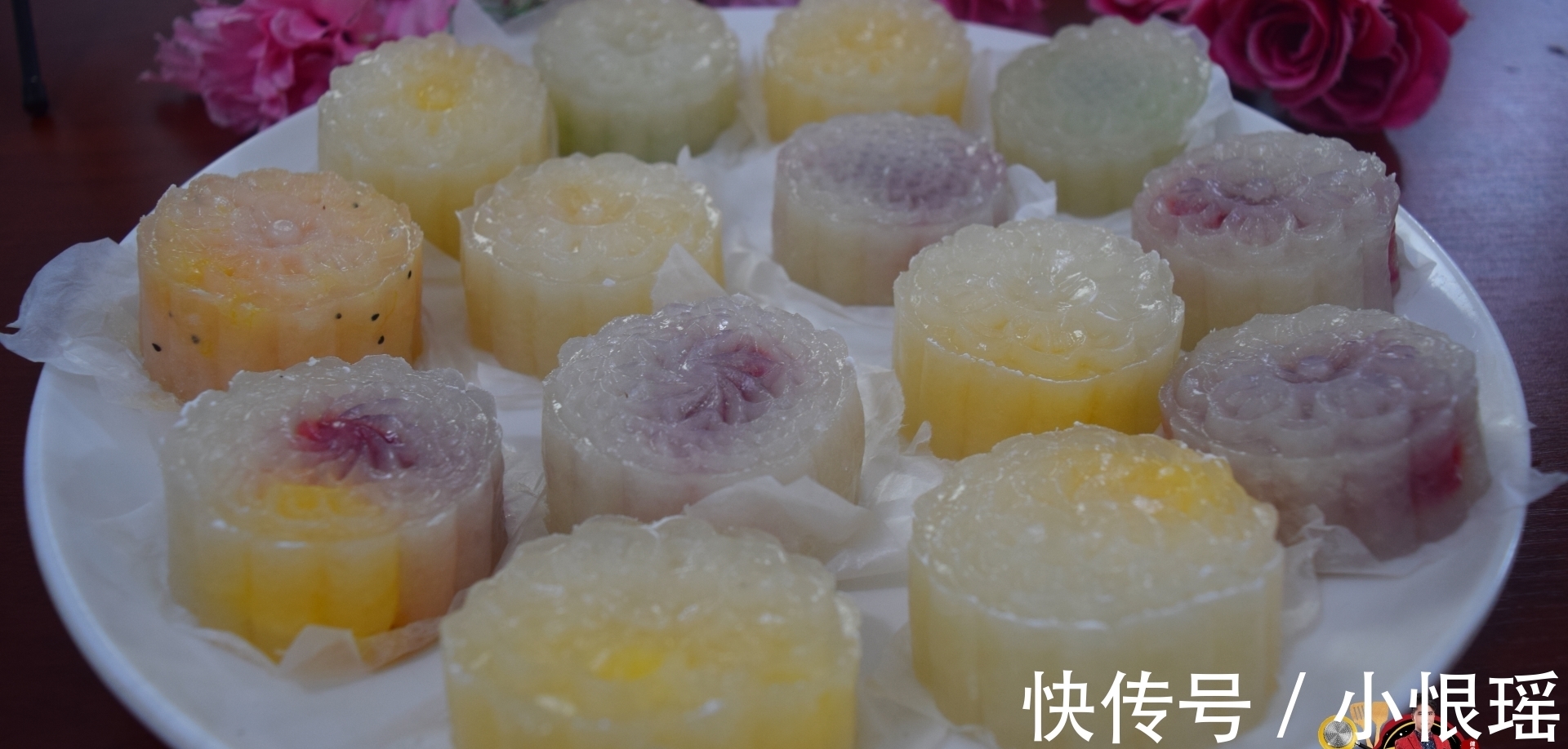 美味|冰皮月饼最好吃的做法,简单美味又馋人,看看你喜欢吃不?