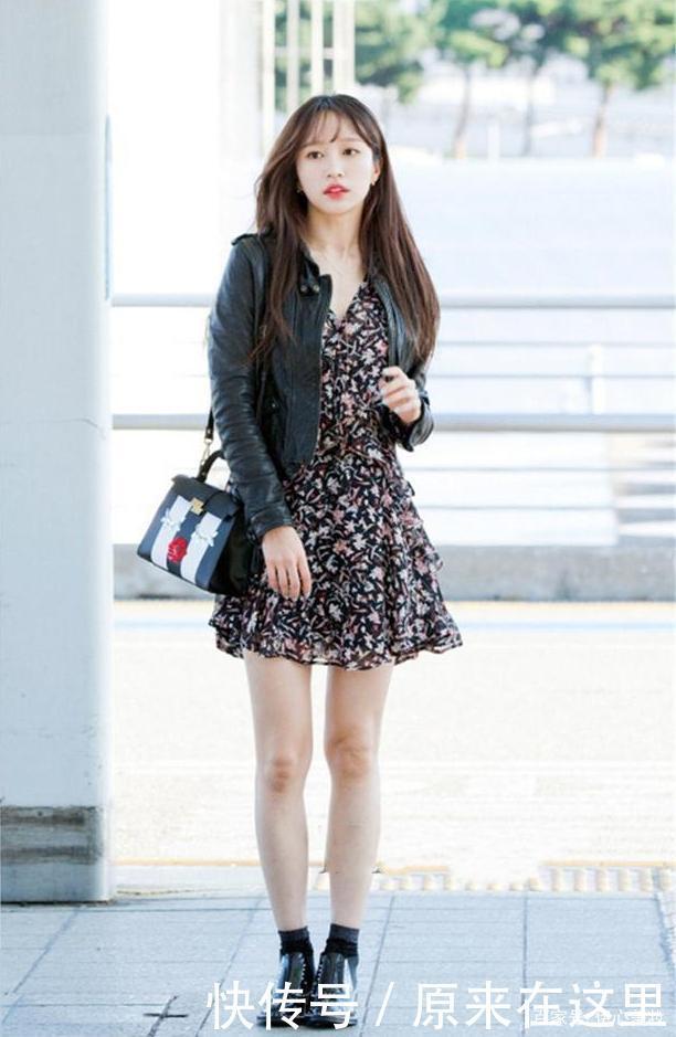 最近火了一种新穿法叫“上短下长”,时髦显腿长,明星都爱穿