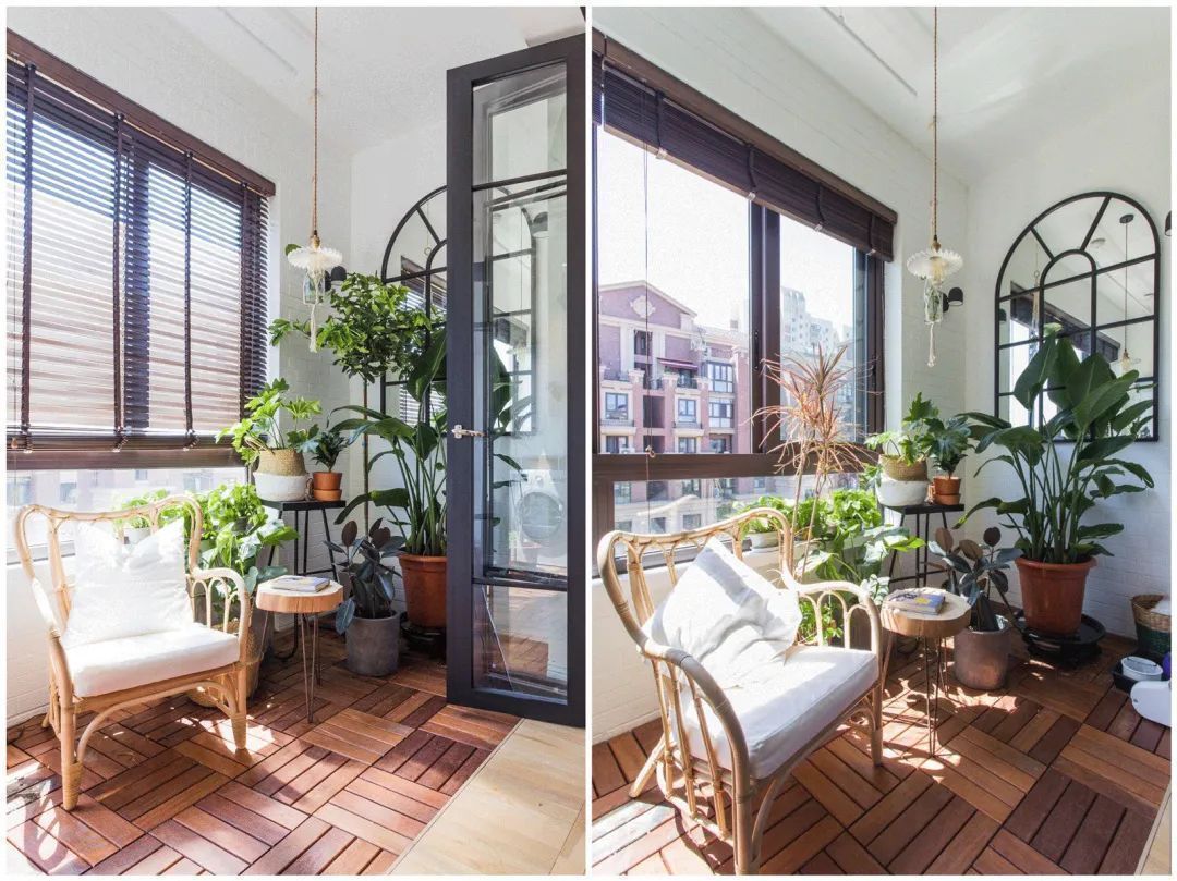 晾衣服|求求你,阳台别光用来晾衣服!这样的设计,住起来才知道有多爽!