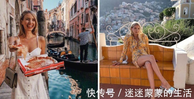 穿搭 这个小个子德国时尚博主,配色能力真绝,优雅显高让人过目不忘!