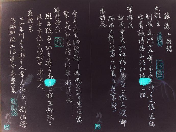 鱼离池|唐代才女薛涛及其诗词、书法艺术欣赏