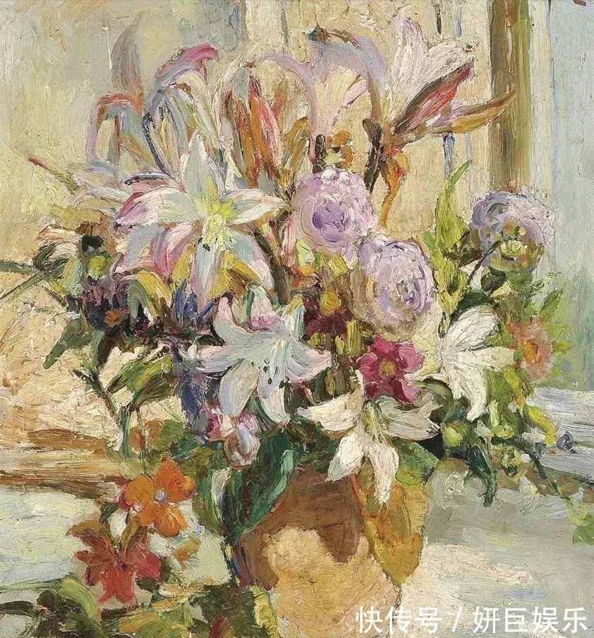 会员!20世纪英国最伟大的女画家之一多萝西娅·夏普油画作品欣赏