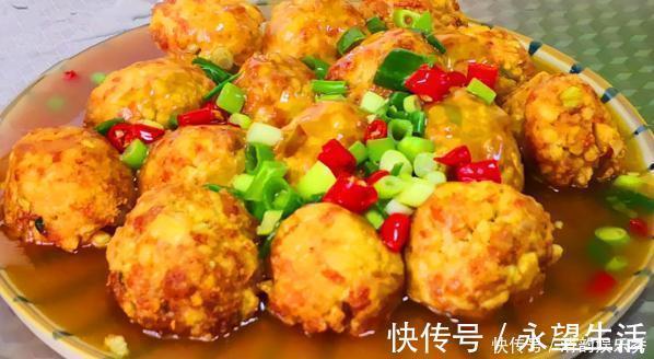 狮子头|豆腐丸子好吃而不腻，掌握做法不用到外面买，营养还健康