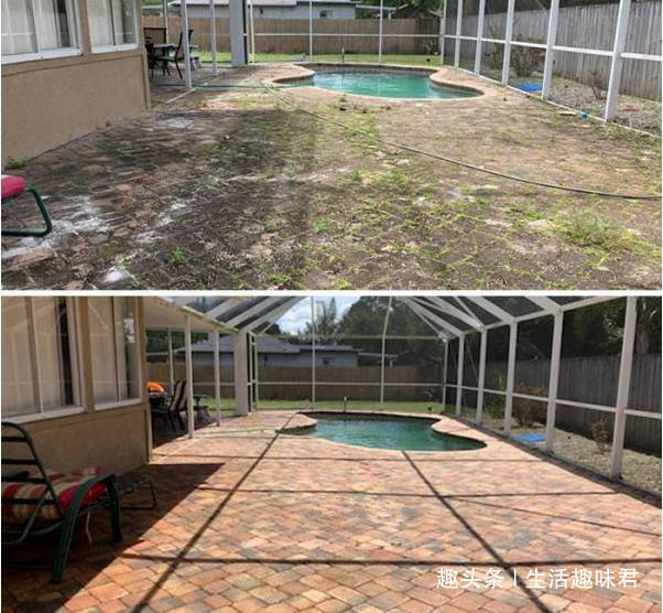 10多张强力清洁对比照片,展示清洁后的效果