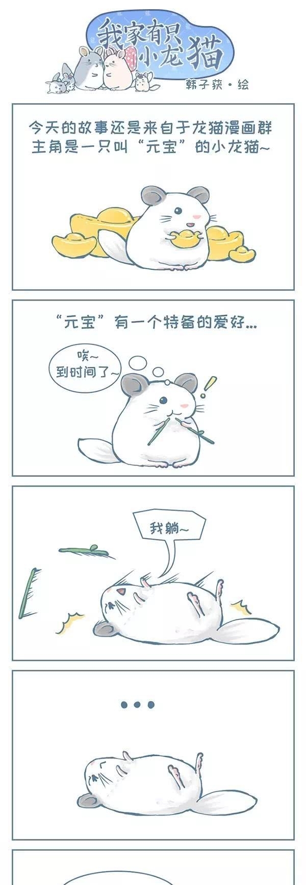 龙猫原创漫画 龙猫元宝的仰卧起坐 快资讯 龙猫原创漫画 龙猫元宝的仰卧起坐 快资讯