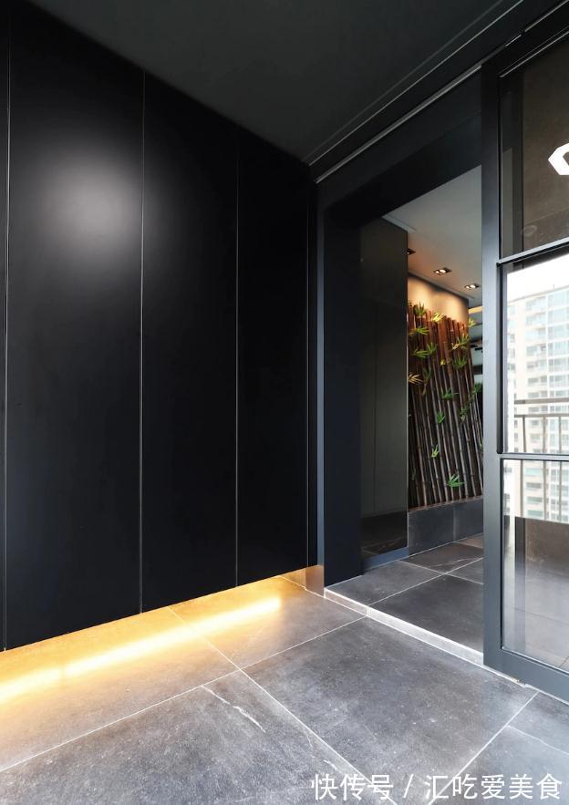 黑色|120㎡现代高级黑,硬装+软装耗资40万,看似单调,实际20年不过时