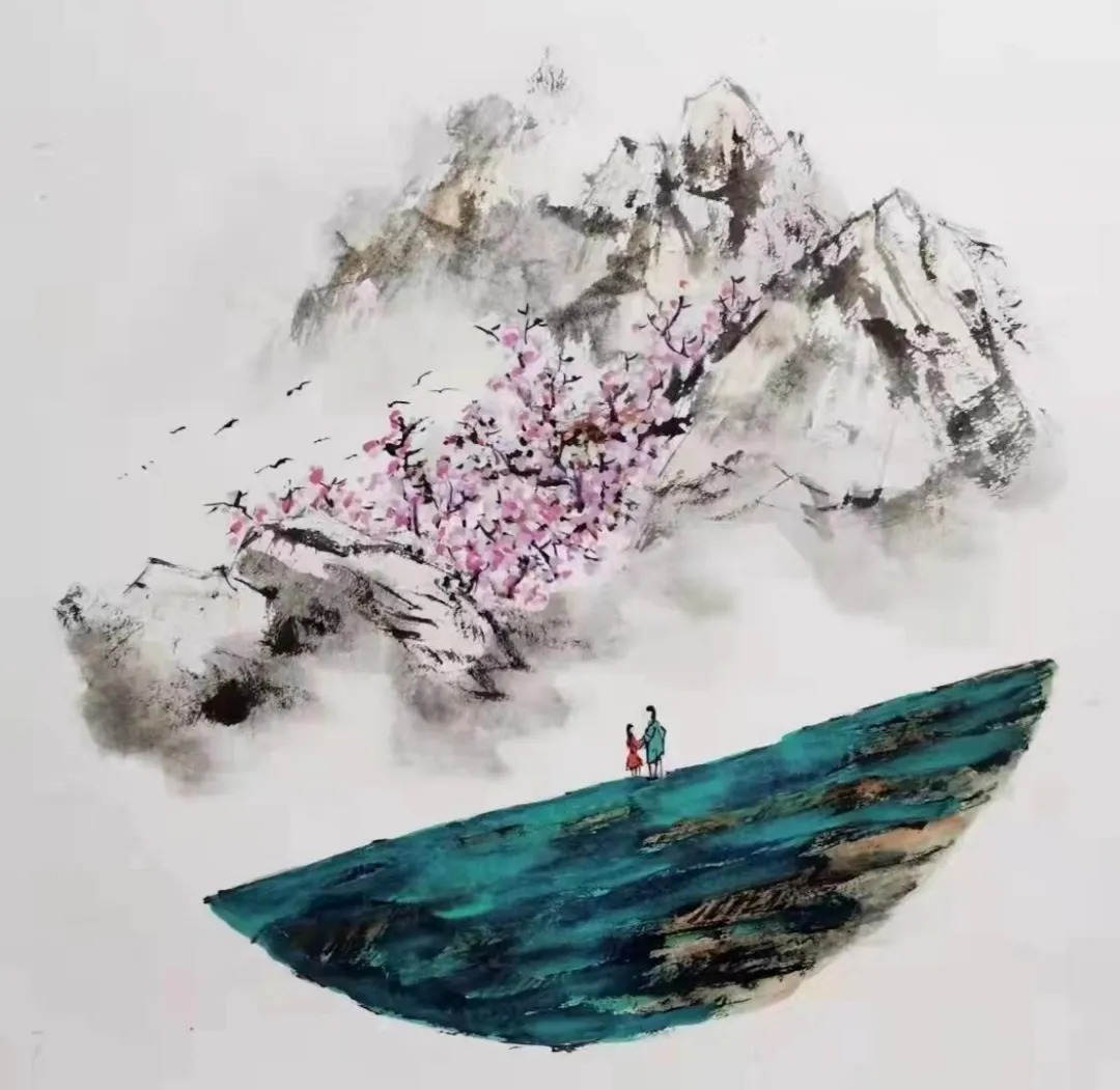 蔡玲!《书画南北方》一一《写意生活艺术组合》迎春中国画小品展