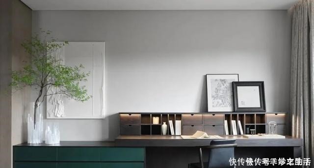 客厅|这才是最美别墅,484㎡新中式之风,里面的庭院水景,太美!