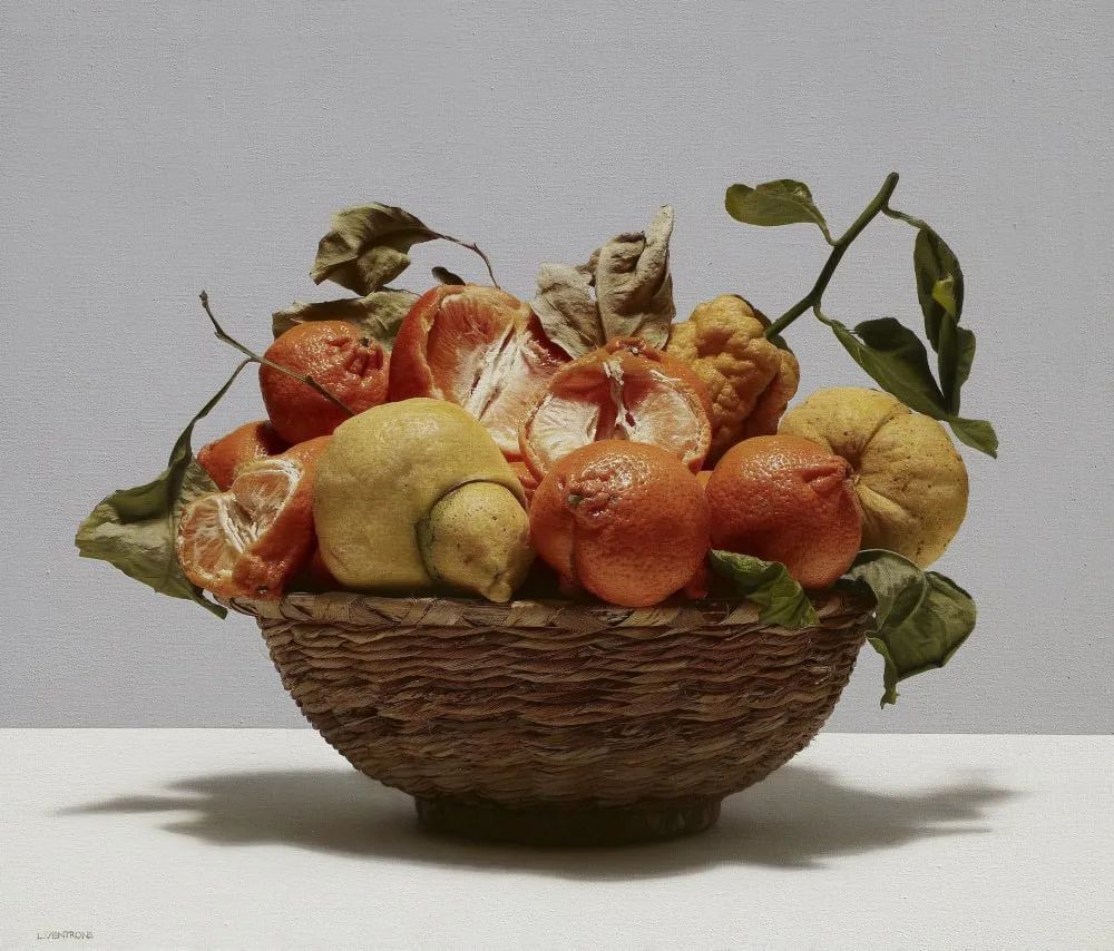 绘画!意大利画家卢西亚诺的油画,简直比照片还“真实”