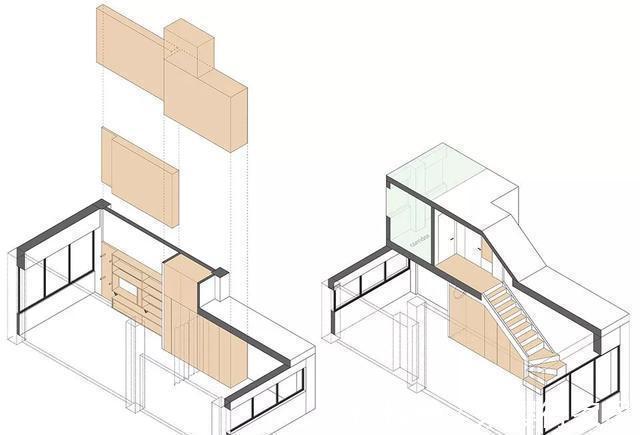 熨烫板|晒晒朋友的33㎡单身公寓,全屋定制柜子,这空间利用真是绝了!