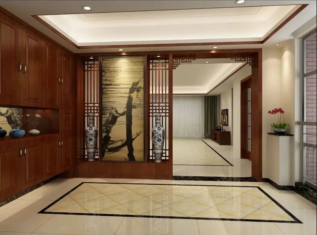 无处安放|开门就是大厅的户型,鞋柜如何摆放?客厅的私密性如何保障?