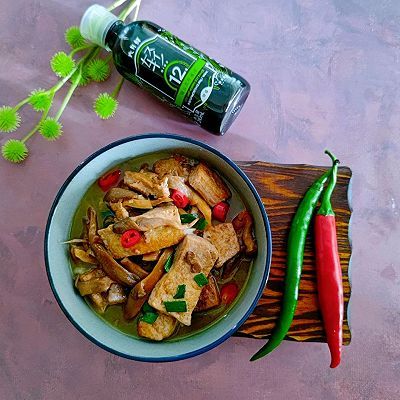 昆布酱油|平菇烧豆腐