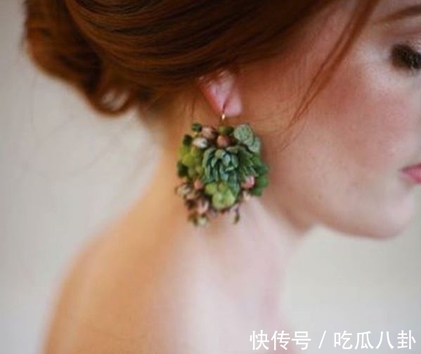 你的婚礼&不是所有首饰都是珠宝的,多肉做成首饰,颜值完全秒杀大牌首饰!
